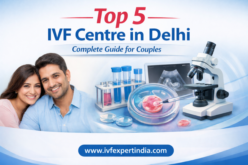 Top 5 IVF Centre in Delhi – Complete Guide for Couples