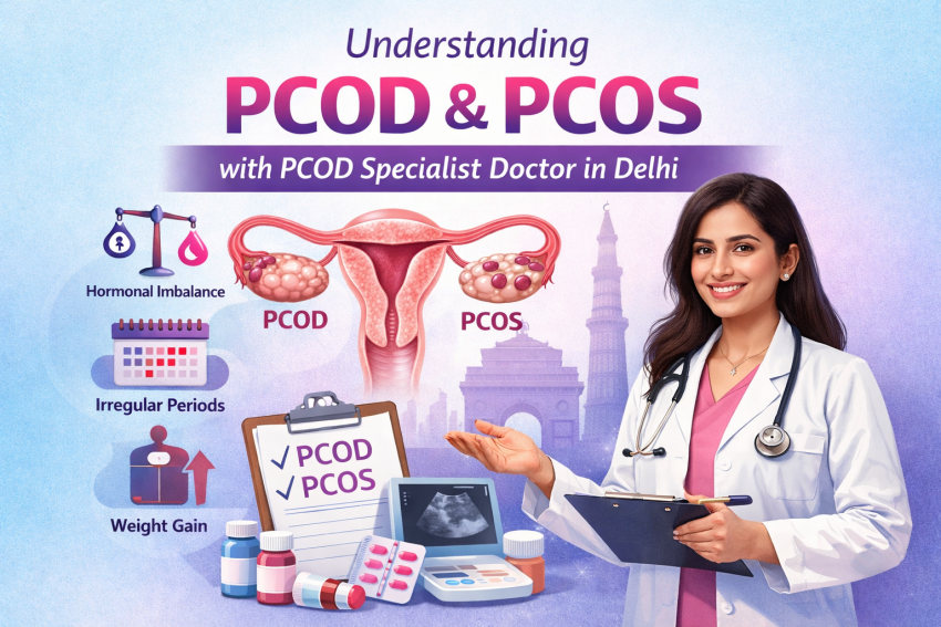 Understanding PCOD & PCOS with PCOD Specialist Doctor in Delhi