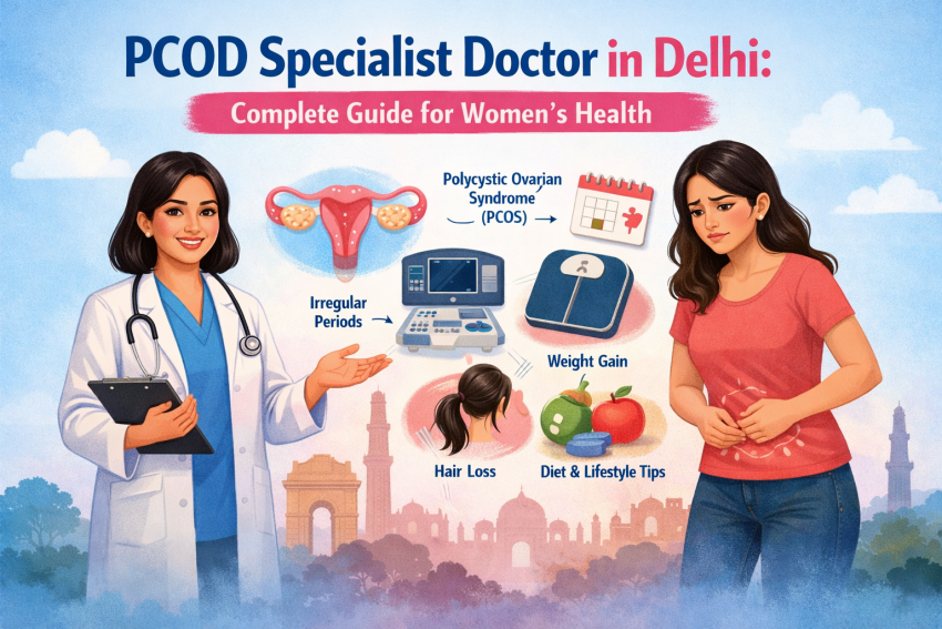 PCOD Specialist Doctor in Delhi: Complete Guide for Women’s Health